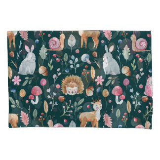 Waterverf Fairy Forest kinderpatroon Kussensloop