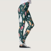 Waterverf Fairy Forest kinderpatroon Leggings (Rechts)
