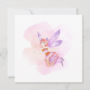 "Waterverf Fairy" Kaart