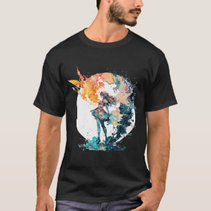 Waterverf Fairycore Grunge Pastel Gothic Butt T-shirt