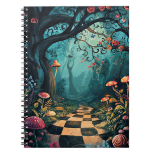 Waterverf Fantasievolle Wonderland Pad Notitieboek