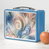 Waterverf Fantasy Floral Pastel Blauw & Crème (In situ)