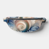 Waterverf Fantasy Floral Romantisch Patroon Heuptasje (Liggend)