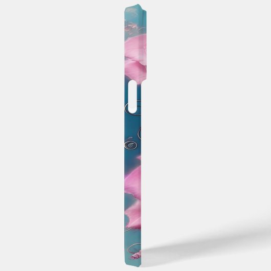 WATERVERF FANTASY PINK ROSES Case-Mate iPhone CASE (Achterkant / Rechts)