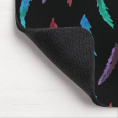 Waterverf Feathers Mousepad Muismat (Hoek)