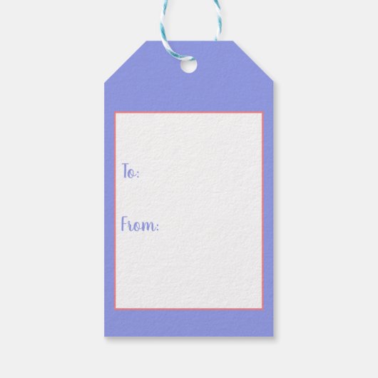 Waterverf feliciteert Afstuderen Cadeaulabel (Achterkant)