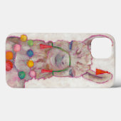 Waterverf Festival Llama Case-Mate iPhone Case (Achterkant (horizontaal))