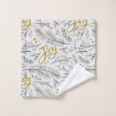 Waterverf Fir Twigs Bad Handdoek (Wasdoekje)