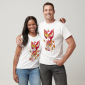 Waterverf Firebird of Phoenix Fantasy Creature T-shirt (Unisex)