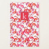 Waterverf flamingo in Waterverven Planner (Voorkant)