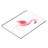 Waterverf Flamingo Notitieboek (Linkerzijde)