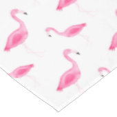 Waterverf Flamingo patroon Tafelkleed (Gekanteld)