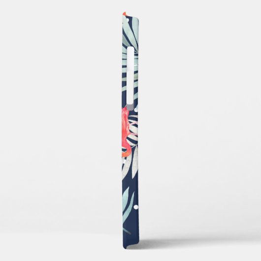 Waterverf Flamingo: Roze Tropische Elegantie. Case-Mate iPhone Case (Achterkant / Links)