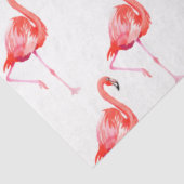 Waterverf Flamingo serie ontwerp 13 Tissuepapier (Detail)