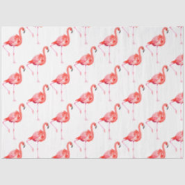 Waterverf Flamingo serie ontwerp 13 Tissuepapier
