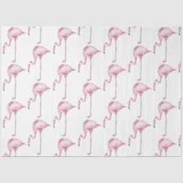 Waterverf Flamingo serie ontwerp 16 Tissuepapier