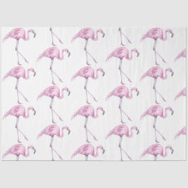 Waterverf Flamingo serie ontwerp 17 Tissuepapier
