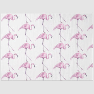 Waterverf Flamingo serie ontwerp 17 Tissuepapier