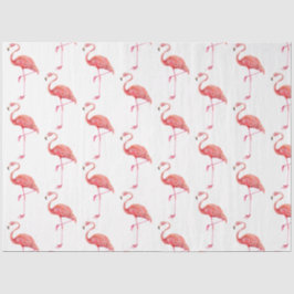 Waterverf Flamingo serie ontwerp 1 Tissuepapier