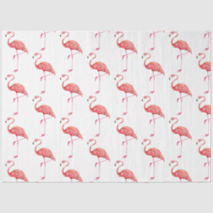 Waterverf Flamingo serie ontwerp 1 Tissuepapier