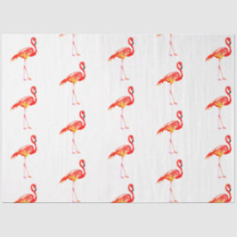 Waterverf Flamingo serie ontwerp 5 Tissuepapier