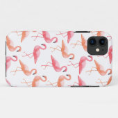 Waterverf Flamingos Case-Mate iPhone Case (Achterkant (horizontaal))