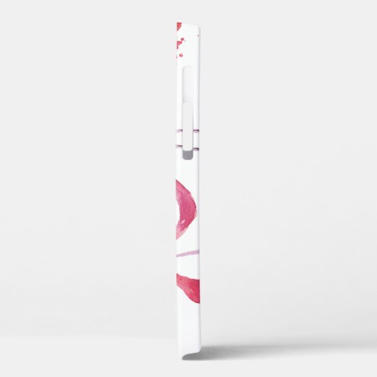Waterverf flamingo's, elegant ontwerp. Case-Mate iPhone case (Achterkant / Links)