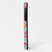 Waterverf Flamingos Gathered | Monogram Case-Mate iPhone Case (Achterkant/links)