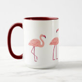 Waterverf Flamingos Mok (Links)