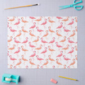 Waterverf Flamingos Tissuepapier (Craft)