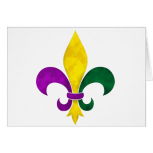 waterverf fleur de lis