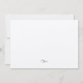 Waterverf Fleur de Lis Blue Kaart (Achterkant)