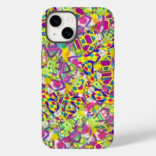Waterverf, Flip Flop Pattern Case-Mate iPhone 14 Hoesje