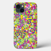 Waterverf, Flip Flop Pattern Case-Mate iPhone Case (Achterkant)