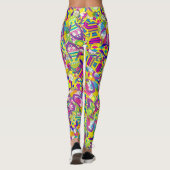 Waterverf, Flip Flop Pattern Leggings (Achterkant)