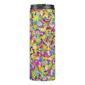 Waterverf, Flip Flop Pattern Thermosbeker (Achterkant)