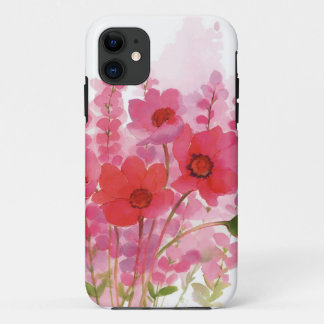 waterverf floraal iPhone 11 hoesje