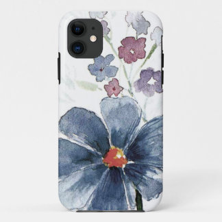 waterverf floraal iPhone 11 hoesje