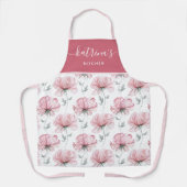 Waterverf Floral All-Over Print Schort (Voorkant)