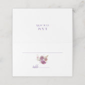 Waterverf Floral Appeal Wedding (Buitenkant ongevouwen)