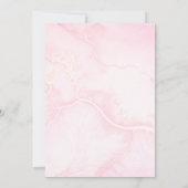 Waterverf Floral Baptism Kaart (Achterkant)