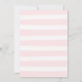 Waterverf Floral Baptisme Kaart (Achterkant)