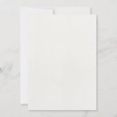 Waterverf Floral Birthday Tea Party Kaart (Achterkant)