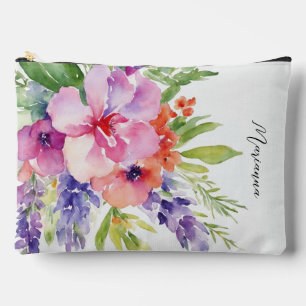 Waterverf Floral Bouquet Etui