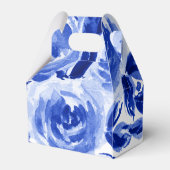 Waterverf Floral Bridesmaid Wedding Favor Boxes Bedankdoosjes (Achterkant)