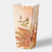 Waterverf Floral Designer Bedankdoosjes (Achterkant)