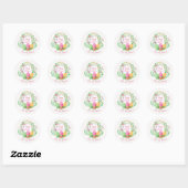 Waterverf Floral Easter Specialized Sticker (Vel)
