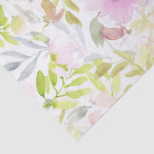 Waterverf "Floral Foliage" Tissuepapier (Detail)