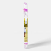 Waterverf Floral Foto en Monogram Case-Mate iPhone Case (Achterkant / Links)