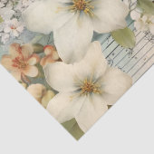 Waterverf Floral geïnspireerd tissuepapier (Detail)